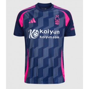 Billiga Nottingham Forest Bortatröja 2024-25 Kortärmad